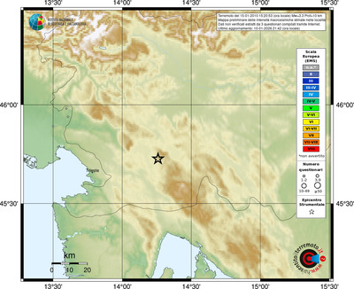 Mappa EMS - località