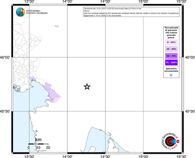 Mappa territorio comunale con almeno 3 questionari