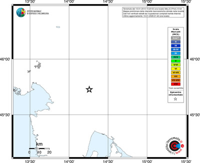Mappa MCS - territori località