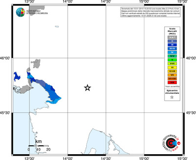 Mappa MCS - territori comuni