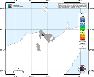 Mappa MCS - territori comuni