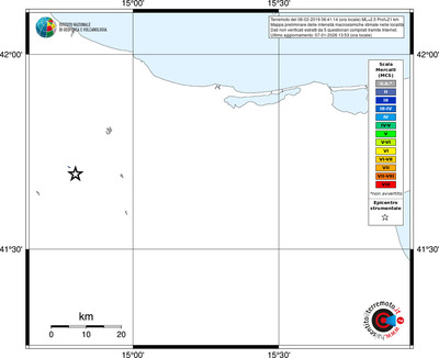 Mappa MCS - territori località
