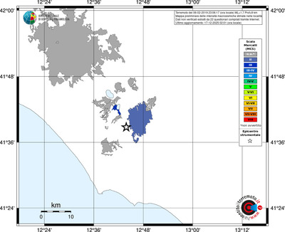 Mappa MCS - territori località