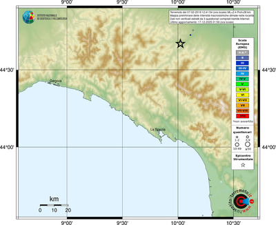 Mappa EMS - località