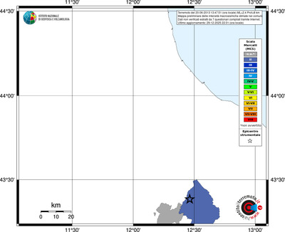Mappa MCS - territori comuni