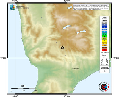 Mappa EMS - località