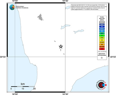 Mappa MCS - territori località