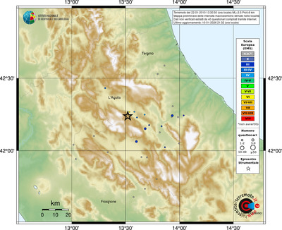 Mappa EMS - località