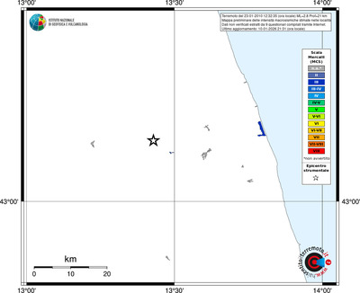 Mappa MCS - territori località