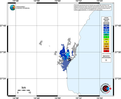 Mappa MCS - territori località