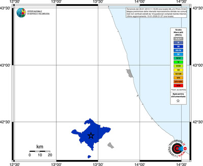 Mappa MCS - territori comuni