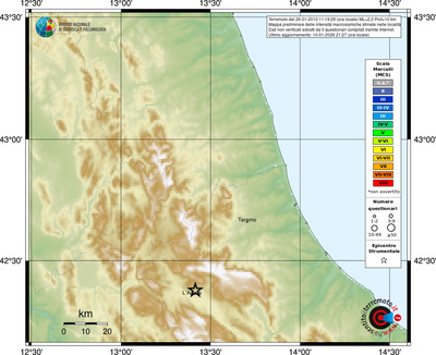 Mappa MCS - località