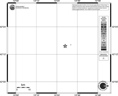 Mappa EMS - territori località