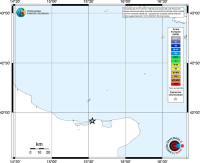 Mappa EMS - territori località