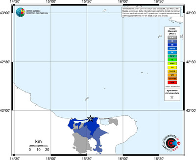 Mappa MCS - territori comuni