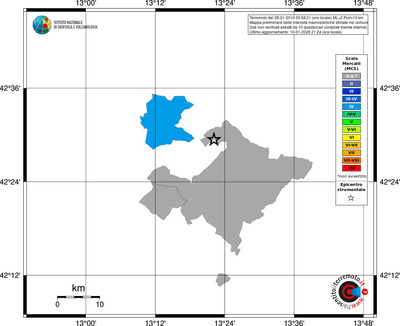 Mappa MCS - territori comuni