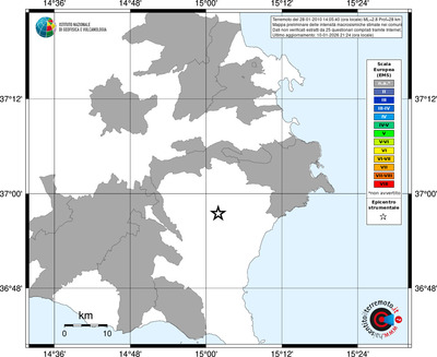 Mappa EMS - territori comuni