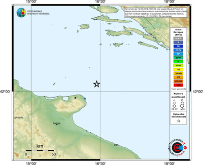 Mappa EMS - località