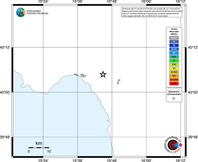 Mappa MCS - territori località