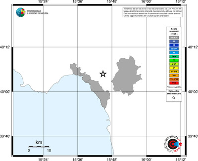 Mappa MCS - territori comuni