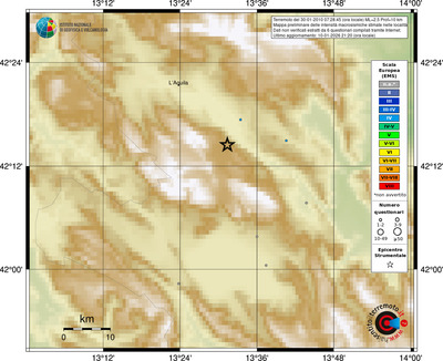 Mappa EMS - località