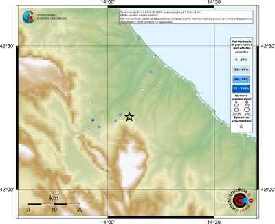 Mappa comuni con almeno 3 questionari