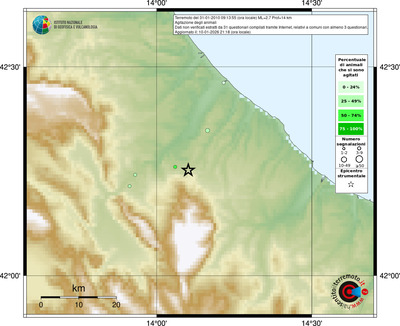 Mappa comuni con almeno 3 questionari