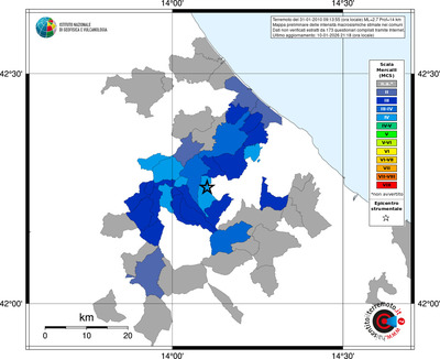 Mappa MCS - territori comuni