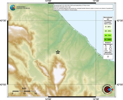 Mappa comuni con almeno 3 questionari