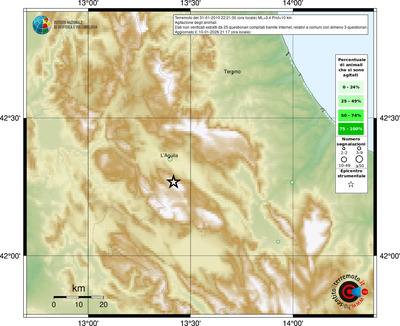 Mappa comuni con almeno 3 questionari