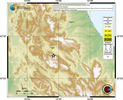 Mappa comuni con almeno 3 questionari