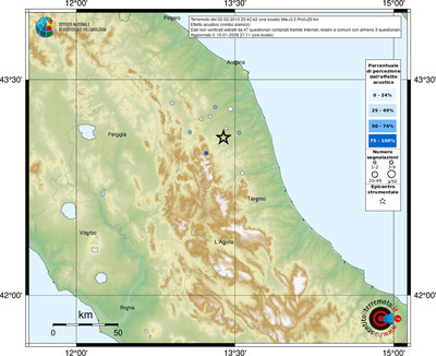 Mappa comuni con almeno 3 questionari