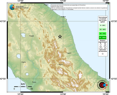 Mappa comuni con almeno 3 questionari