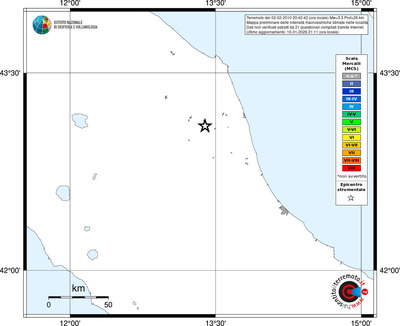Mappa MCS - territori località