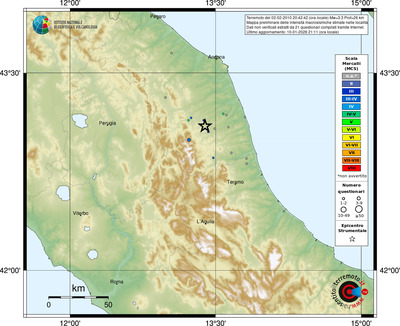 Mappa MCS - località