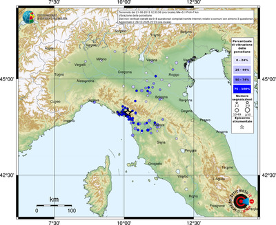 Mappa comuni con almeno 3 questionari