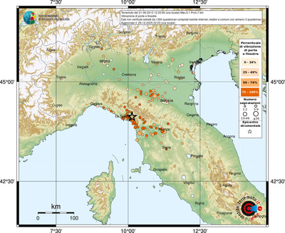 Mappa comuni con almeno 3 questionari