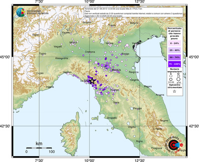 Mappa comuni con almeno 3 questionari