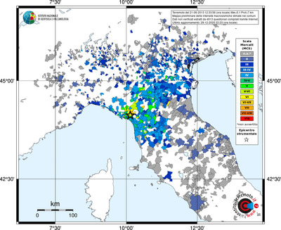 Mappa MCS - territori comuni
