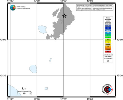 Mappa EMS - territori comuni