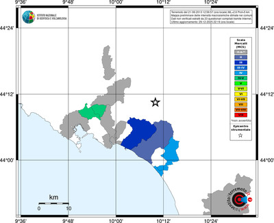 Mappa MCS - territori comuni