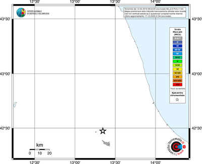 Mappa MCS - territori località