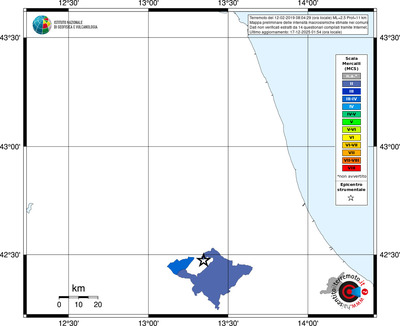 Mappa MCS - territori comuni