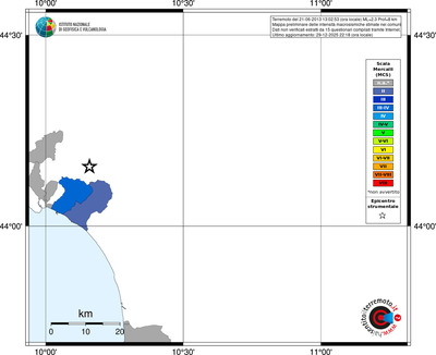 Mappa MCS - territori comuni