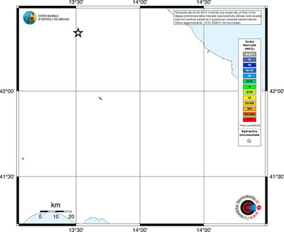 Mappa MCS - territori località