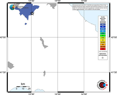 Mappa MCS - territori comuni