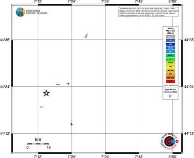 Mappa MCS - territori località