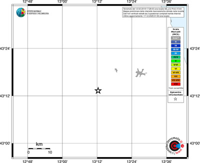 Mappa MCS - territori località