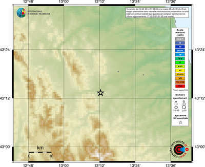 Mappa MCS - località