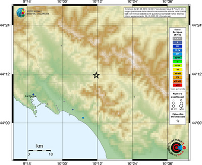 Mappa EMS - località